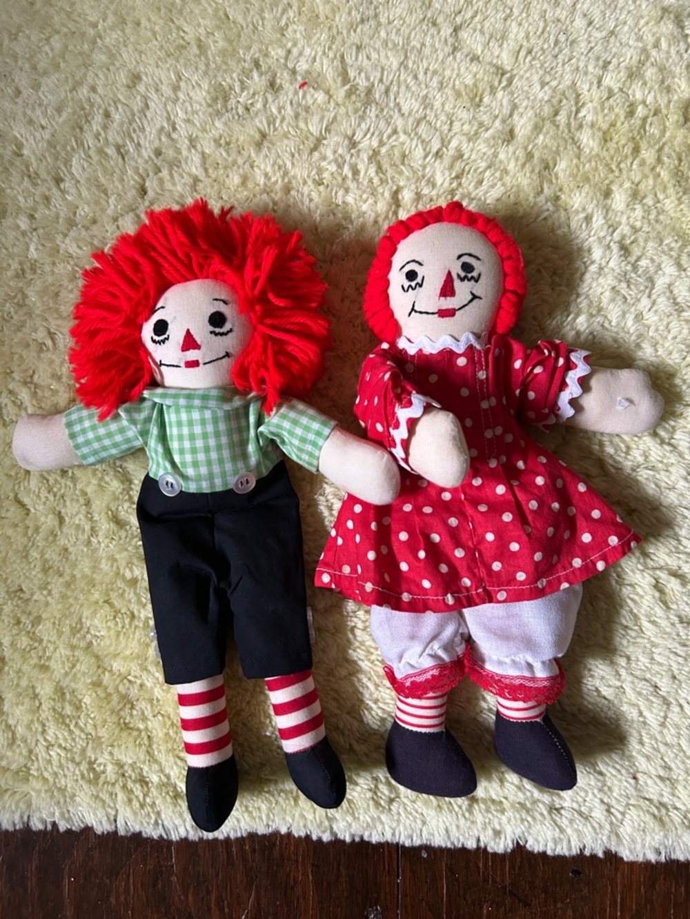 Raggedy Ann & Andy Dolls
